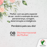 Feliz dia da Mulher!!
