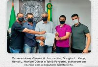 Deputado Brito confirma emenda de R$ 50 mil  na agricultura para os Progressistas.