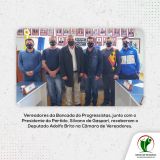 Bancada do Progressistas recebem o Deputado Adolfo Brito