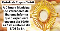 Feriado de Corpus Christi